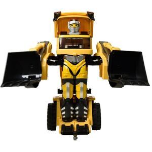 Odyssey ODY-1053 Diggin' Moto Transforming Robot Excavator TruckYellow